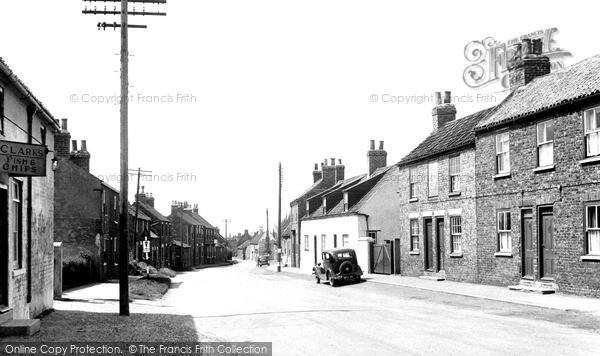 Photo of North Frodingham, High Street c.1955