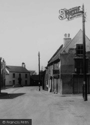 The Post Office And Cross c.1955, North Frodingham