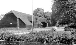 North Harrow, the Tithe Barn, Headstone Manor c1965