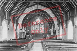 Church Interior 1907, North Holmwood