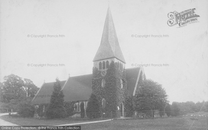 Photo of North Holmwood, St John's Church 1890