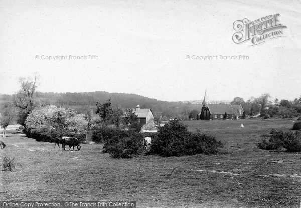 Photo of North Holmwood, St John's Church 1896
