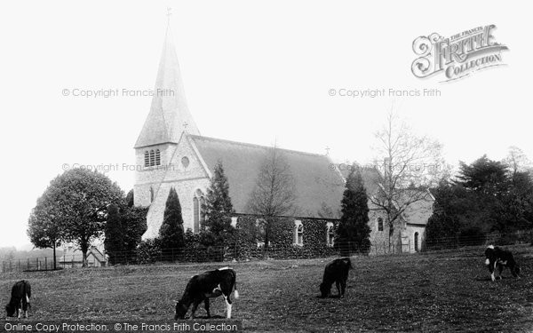 Photo of North Holmwood, St John's Church 1903