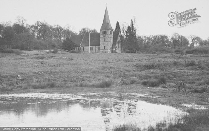 Photo of North Holmwood, St John's Church c.1955