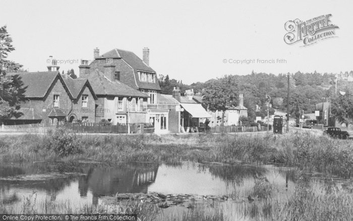 Photo of North Holmwood, The Pond c.1955