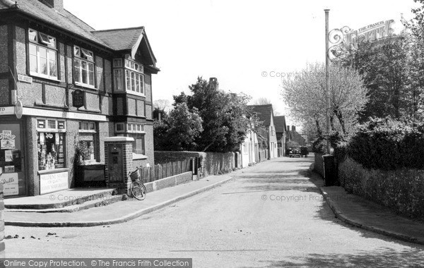 Photo of North Lancing, The Street c.1960