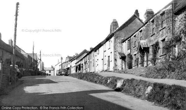 Photo of North Molton, Fore Street c.1955