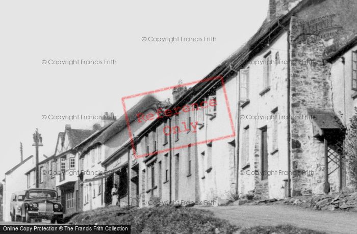Photo of North Molton, Fore Street c.1955