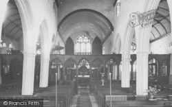 The Church Interior c.1955, North Molton