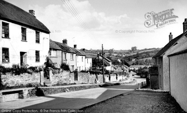 Photo of North Molton, The Village c.1955