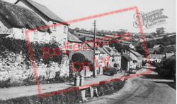 The Village c.1955, North Molton