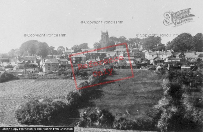 Photo of North Molton, The Village c.1955