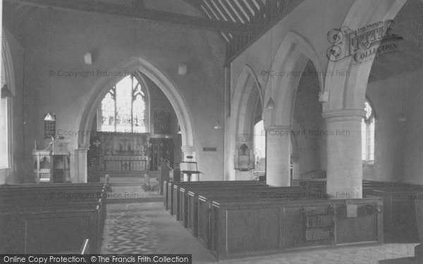 Photo of North Moreton, Church Interior c.1950