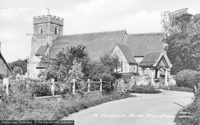 Photo of North Mundham, St Stephen's Church c.1955