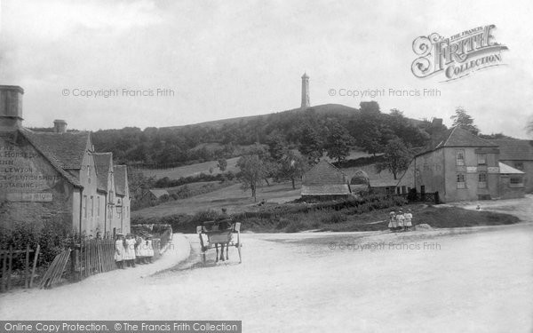 Photo of North Nibley, The Village And The Tyndale Monument 1897