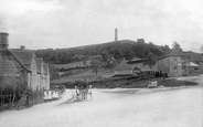 The Village And The Tyndale Monument 1897, North Nibley