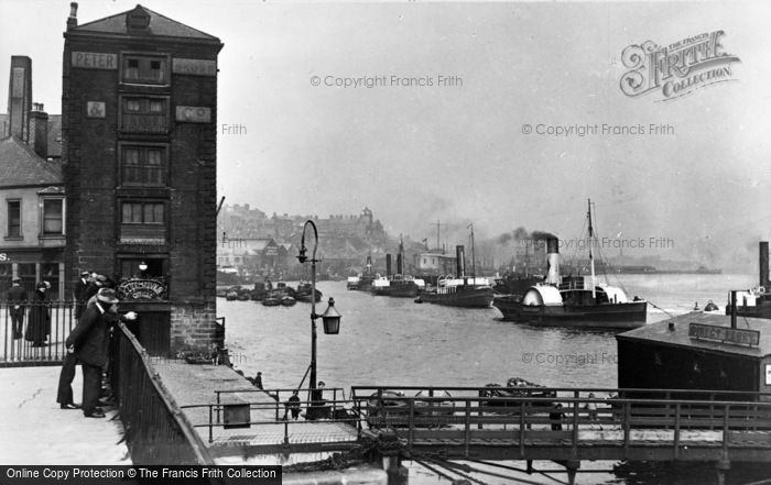 Photo of North Shields, River And New Quay c.1930