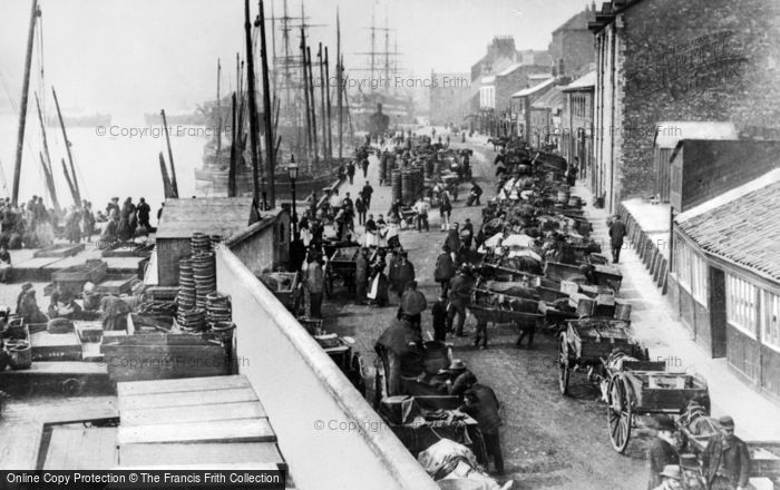 Photo of North Shields, The Fish Quay c.1910