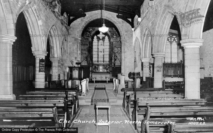 Photo of North Somercotes, Church Interior c.1960