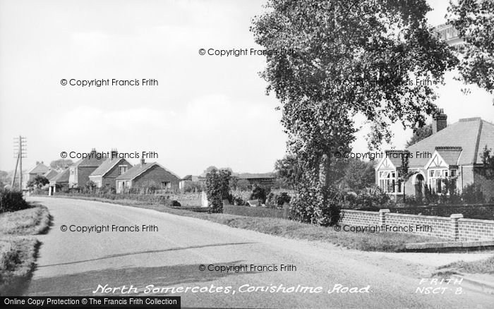 Photo of North Somercotes, Conisholme Road c.1955