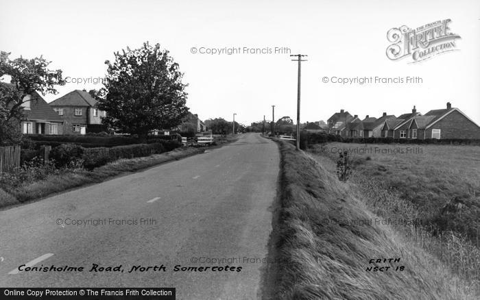 Photo of North Somercotes, Conisholme Road c.1965