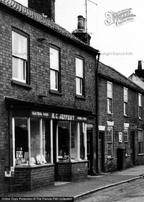 Photo of North Somercotes, H C Jeffery's General Stores, Main Street c.1965