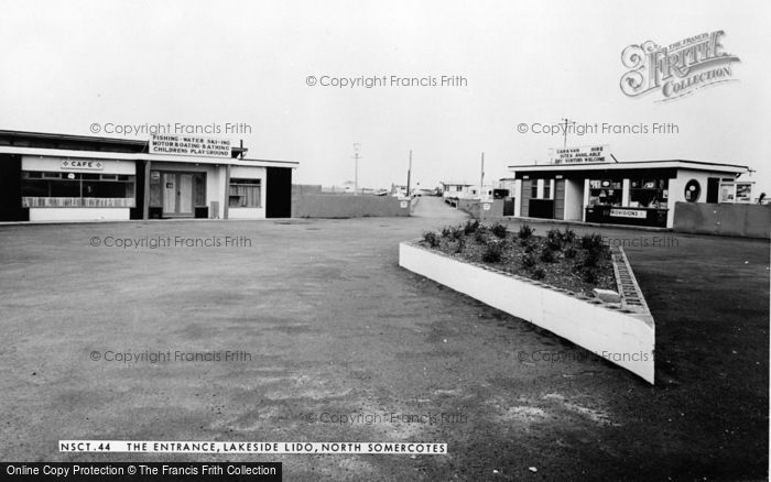 Photo of North Somercotes, Lakeside Lido, The Entrance c.1960