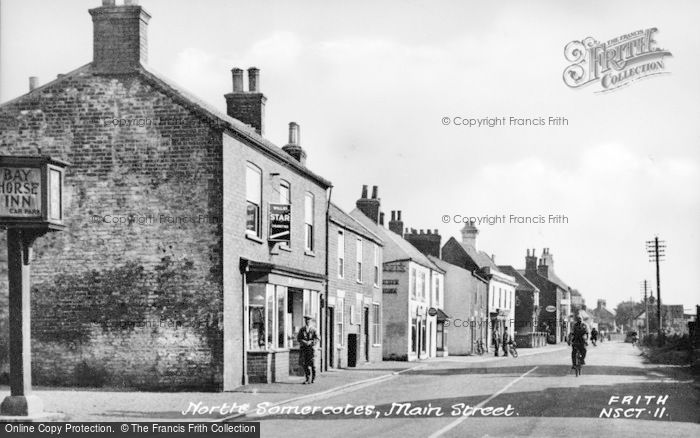 Photo of North Somercotes, Main Street c.1955