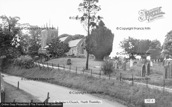 Photo of North Thoresby, St Helen's Church c.1955