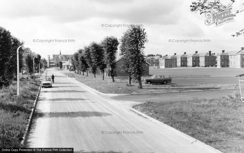 North Tidworth, St George's Road and Mooltan Barracks c1965