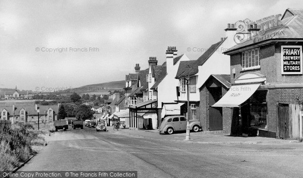 Photo of North Tidworth, Station Road c.1955