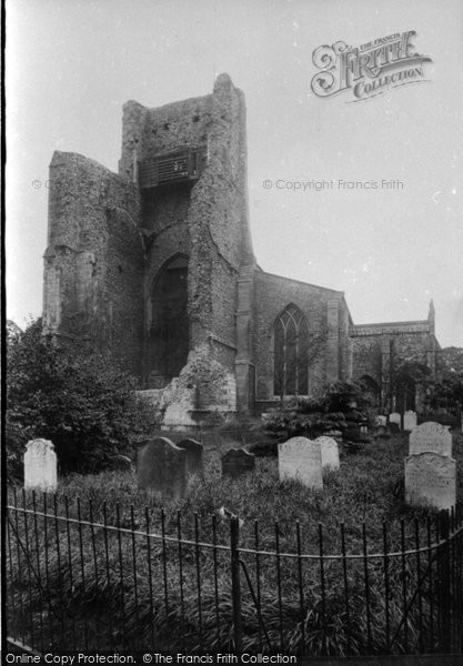 Photo of North Walsham, Church Tower 1921