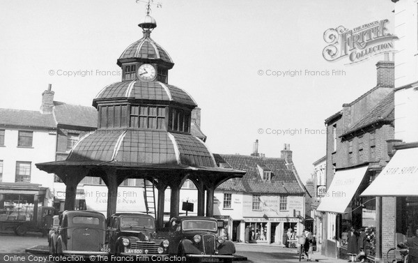 Photo of North Walsham, Market Cross c.1955