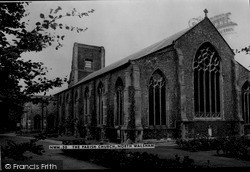 St Nicholas Church c.1955, North Walsham