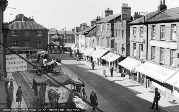 Photo of North Walsham, The Market Place c.1950