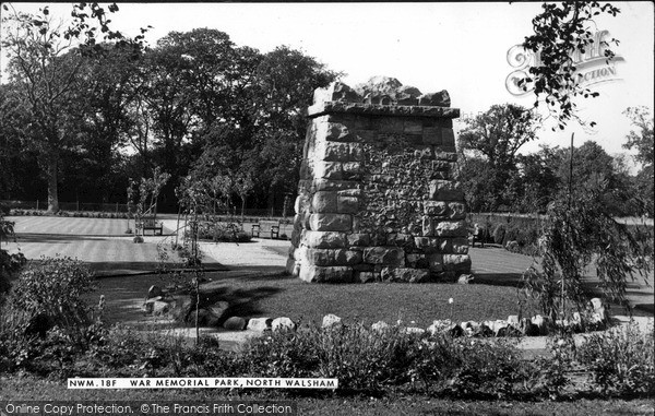 Photo of North Walsham, War Memorial Park c.1955
