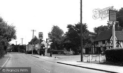 North Weald, Main Road c.1955, North Weald Bassett