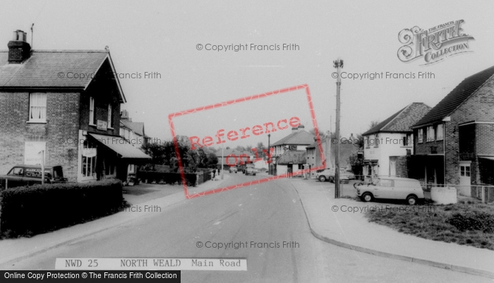 Photo of North Weald, Main Road c.1965