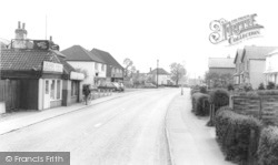 North Weald, Main Road c.1965, North Weald Bassett