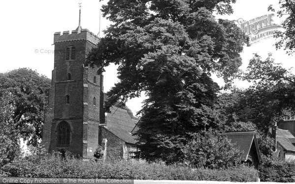 Photo of North Weald, St Andrew's Church c.1955
