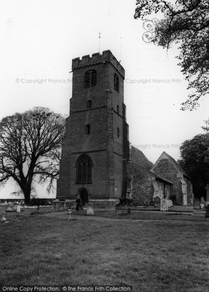 Photo of North Weald, St Andrew's Church c.1955