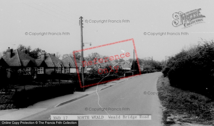 Photo of North Weald, Weald Bridge Road c.1955