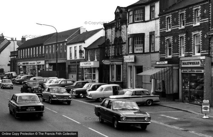 Photo of Northallerton, South End Shops 1967