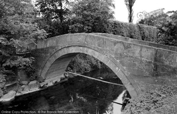 Photo of Northallerton, The Old Pack Horse Bridge c.1950