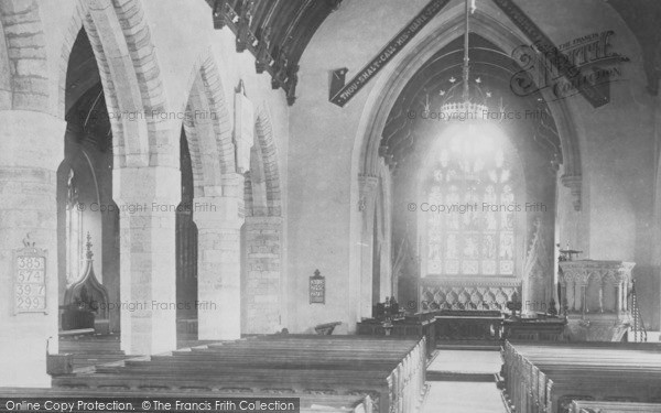 Photo of Northam, Church Interior 1906