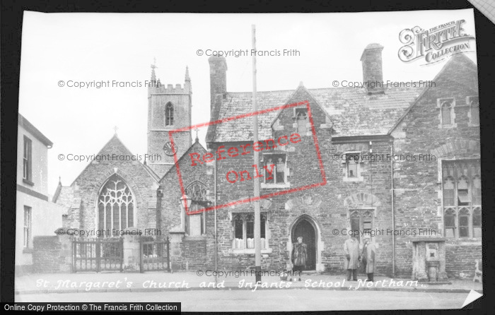 Photo of Northam, St Margaret's Church And Infants' School c.1940