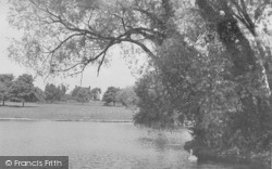 Abington Park, The Lake c.1955, Northampton