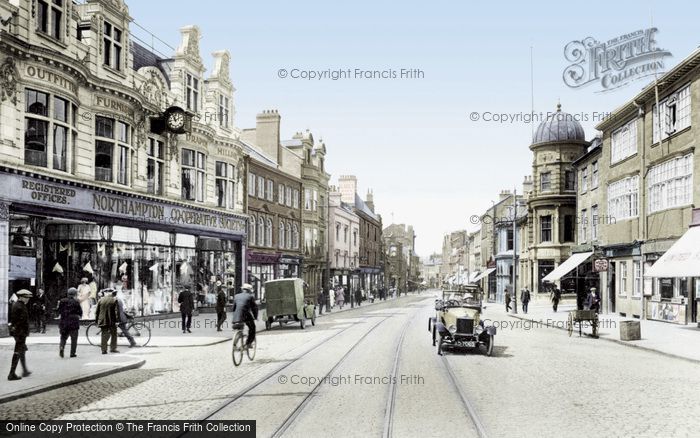 Photo of Northampton, Abington Street 1922