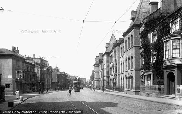 Photo of Northampton, Abington Street And Notre Dame High School 1922