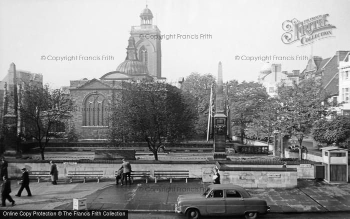 Photo of Northampton, All Saints Church c.1955